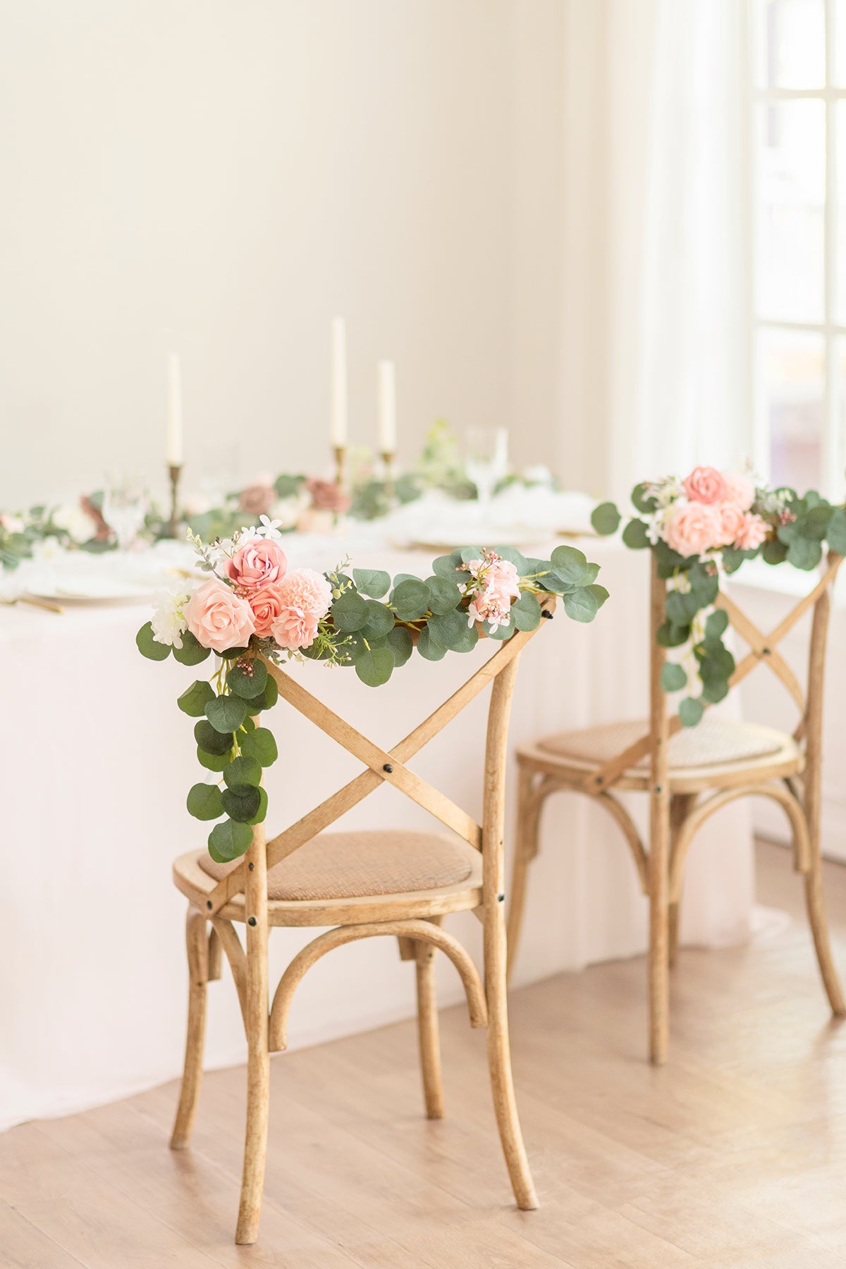 Couple Chair Floral Decor