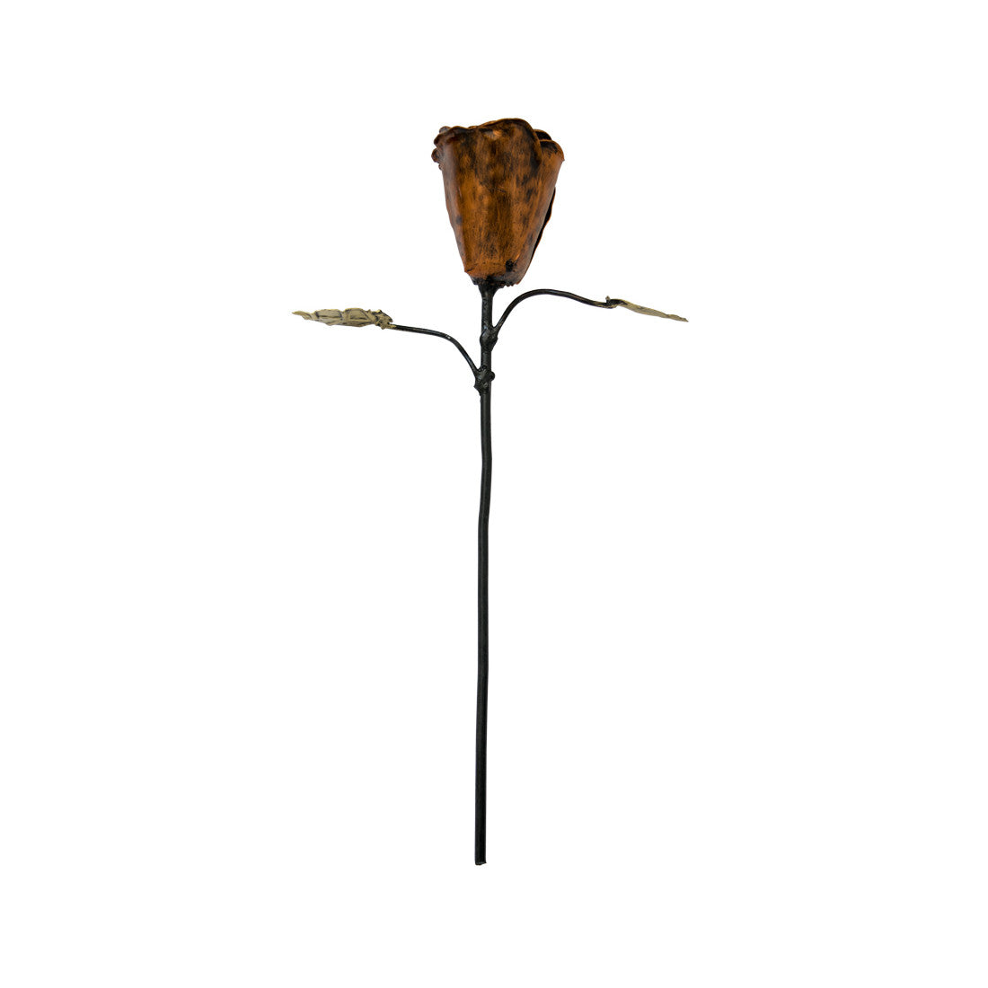 Bronze Wrought Iron Rose