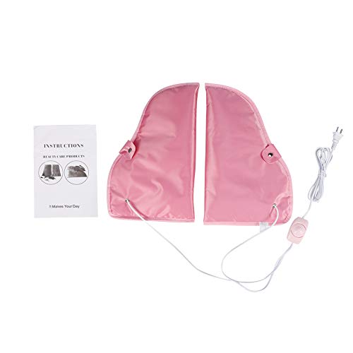 Akozon Electric Foot Mitts Heated Electric Heated Beauty Hand Mitts Beauty Hand Mittens Gloves Professional Heated Paraffin Wax SPA Treatment Hand Care Mittens and Hand Foot Care (Podotheca)