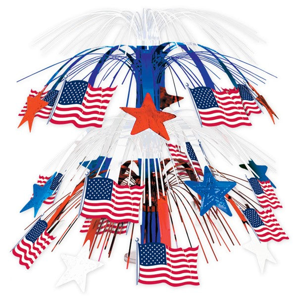 American Flag 18" Centerpiece