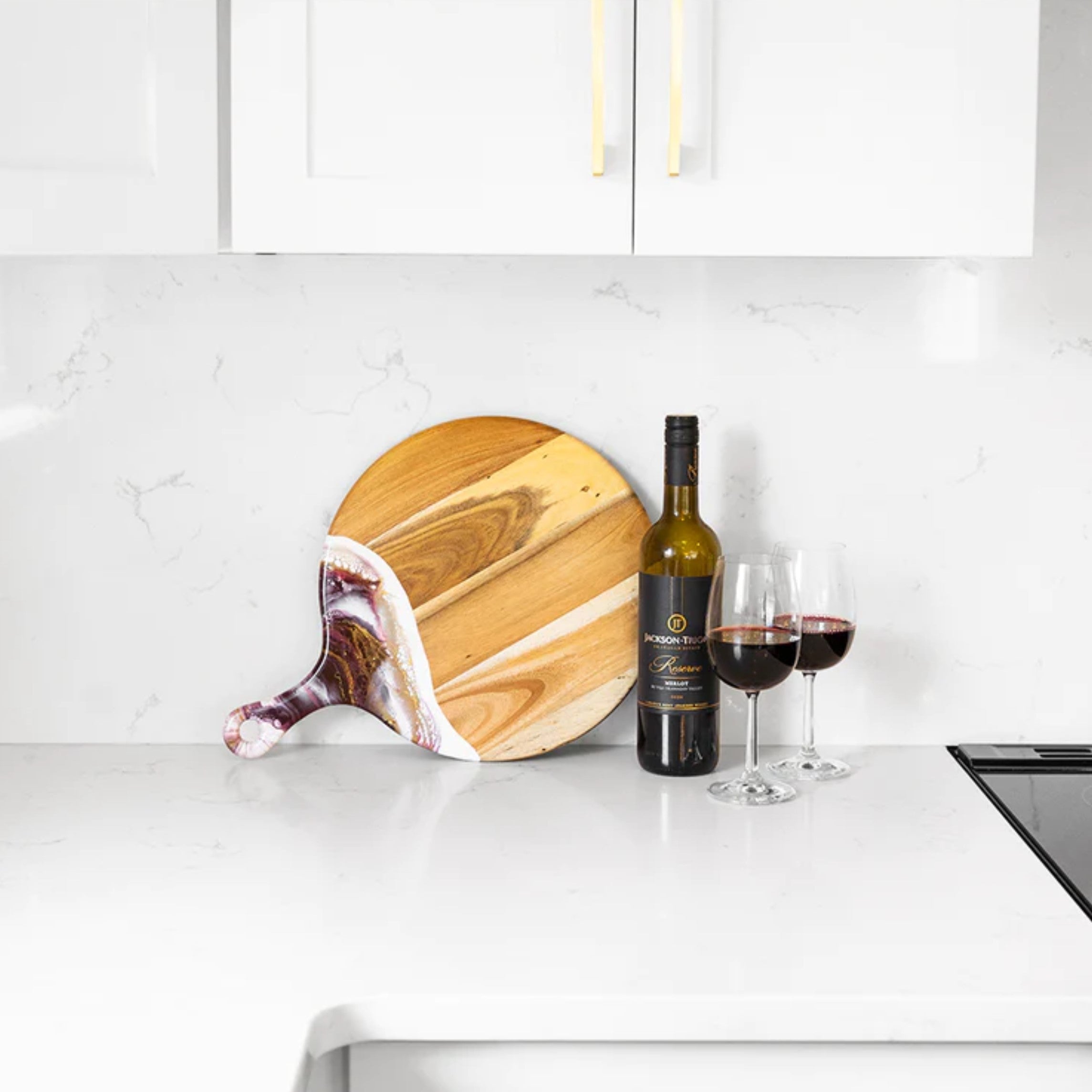 Acacia Paddle Board Tray, 12 Inches