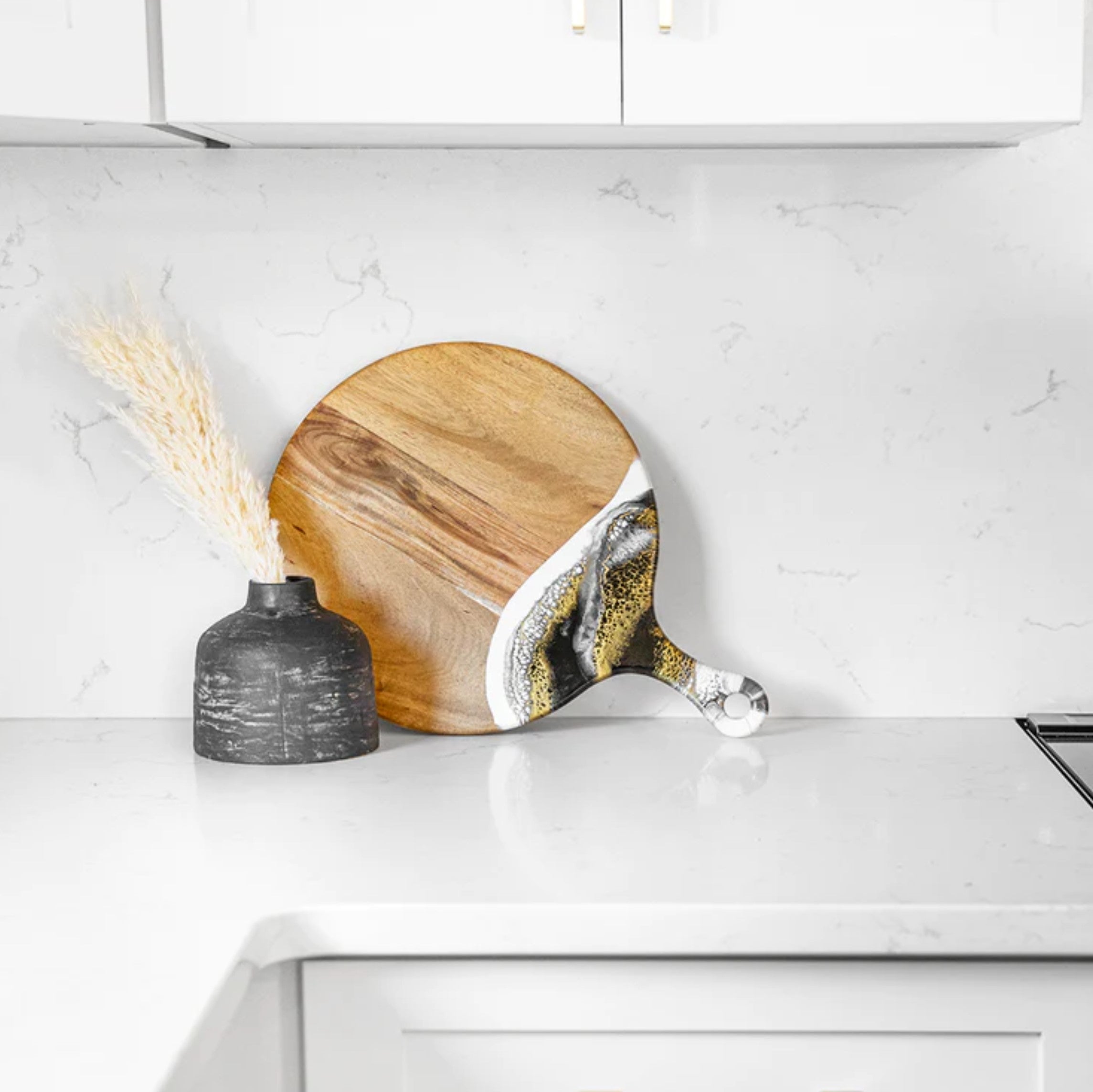 Acacia Paddle Board Tray, 12 Inches