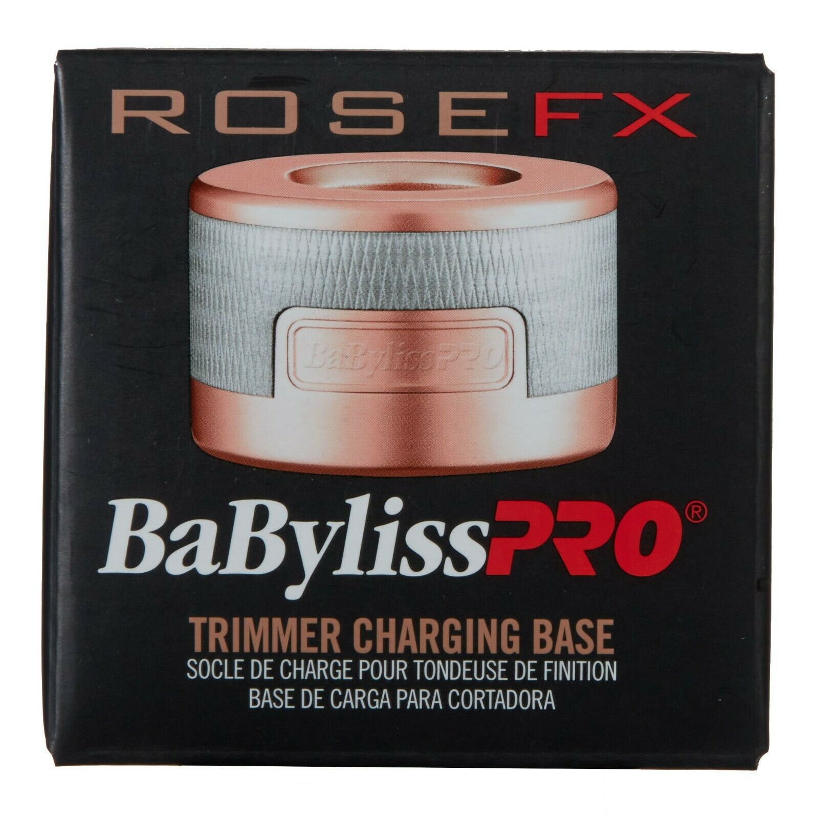BabylissPro RoseFX Trimmer Charging Base - Rose Gold