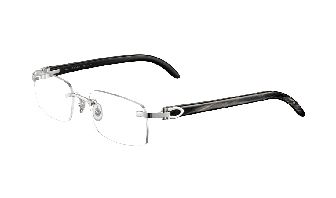 Frames Cartier 0049O Cartier, Frames, Horn, Prescription, Rectangle, Unisex