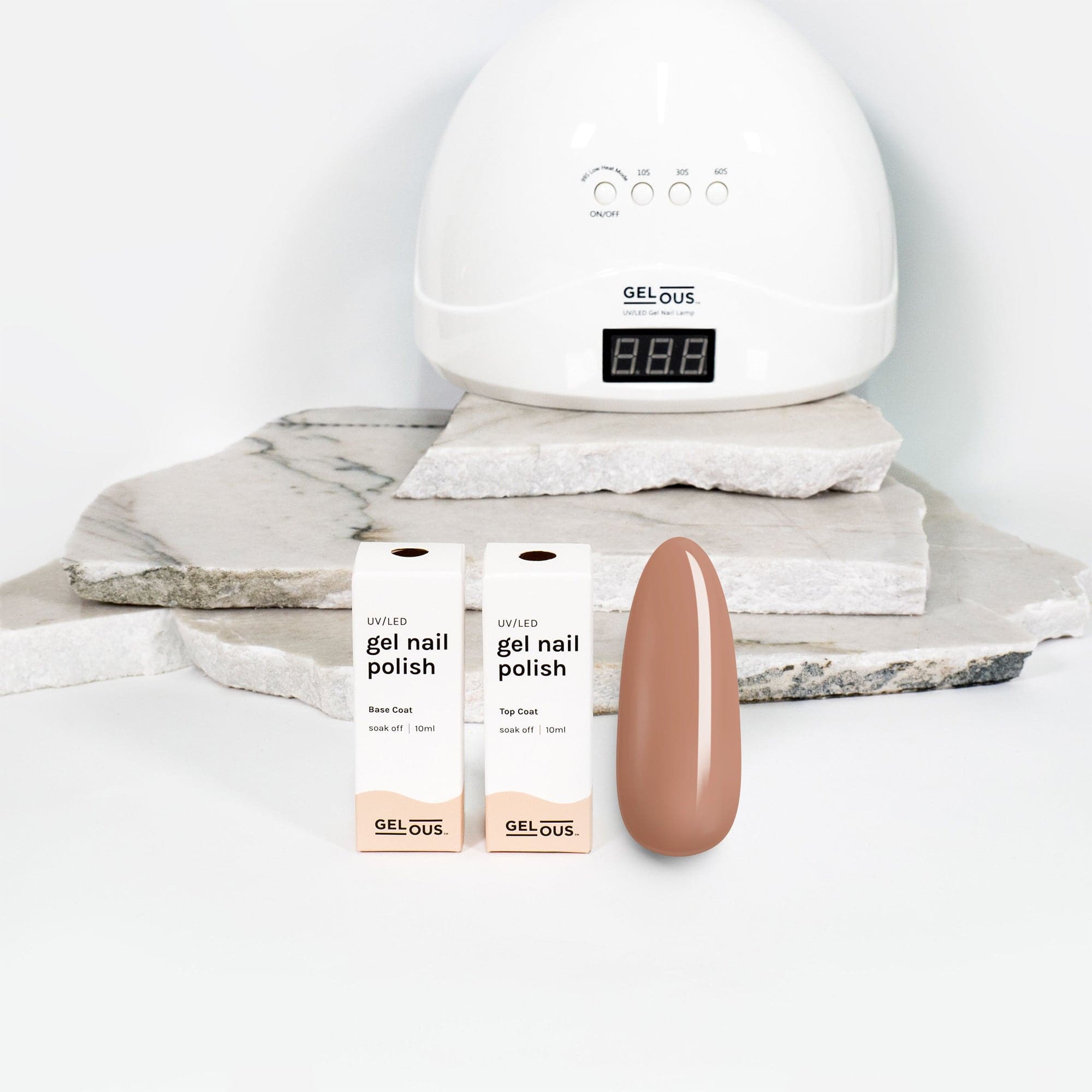 Gelous gel nail polish Bare It All Basic Pack - photographed in New Zealand