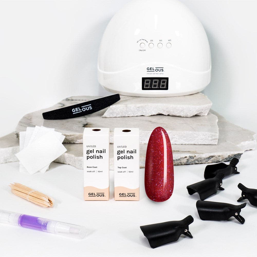 Gelous gel nail polish Blood Lust Starter Pack - photographed in New Zealand