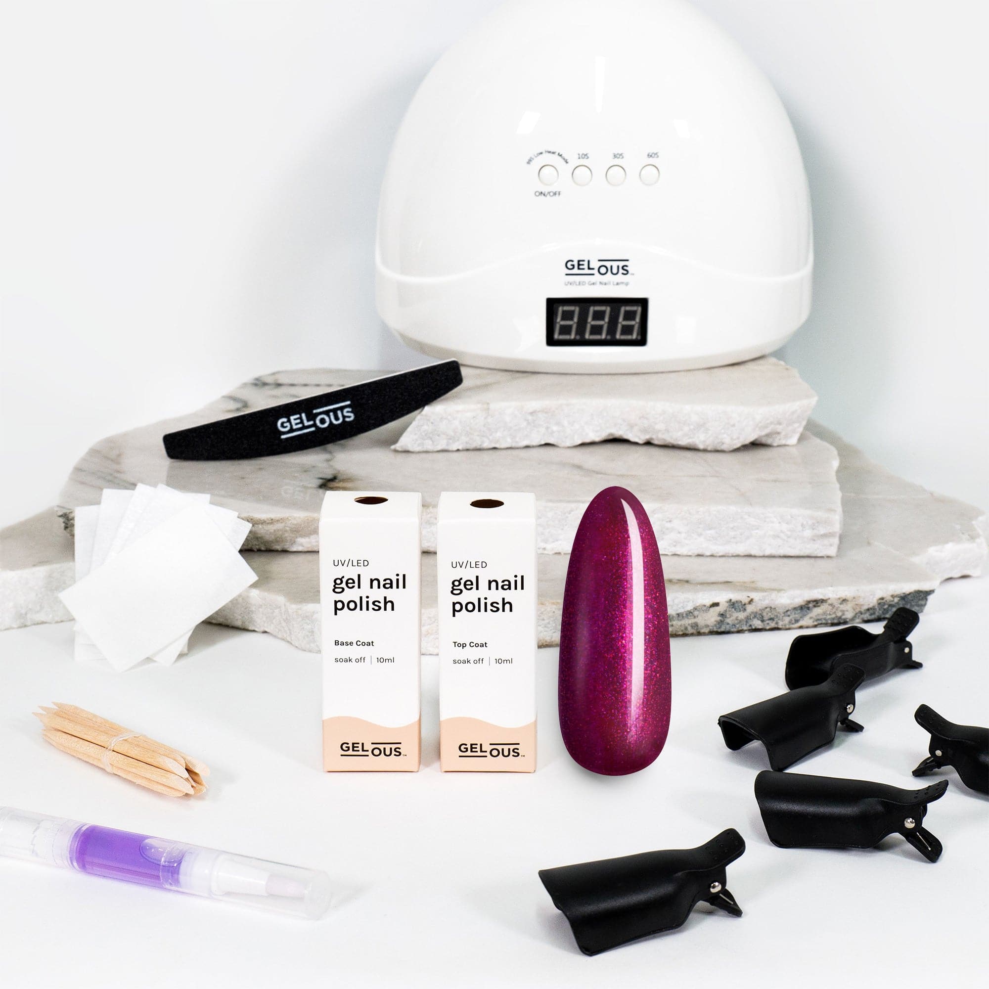 Gelous gel nail polish Bewitched Starter Pack - photographed in New Zealand