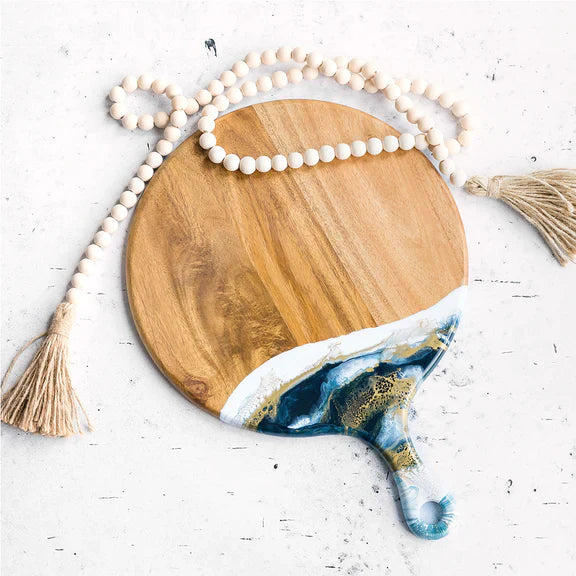 Acacia Paddle Board Tray, 12 Inches