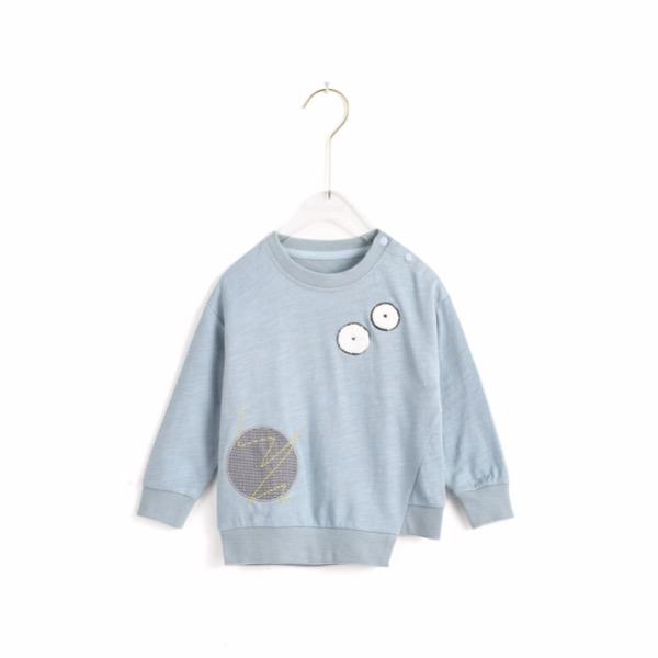 Aimama Applique Embroidery Sweatshirt