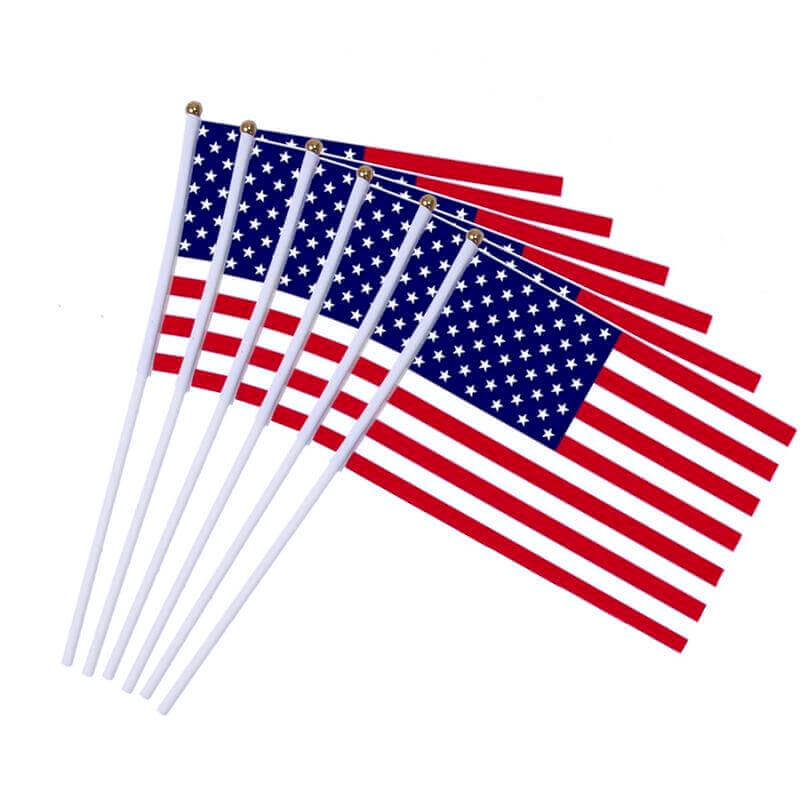 American Stick Flags (6-Pack)