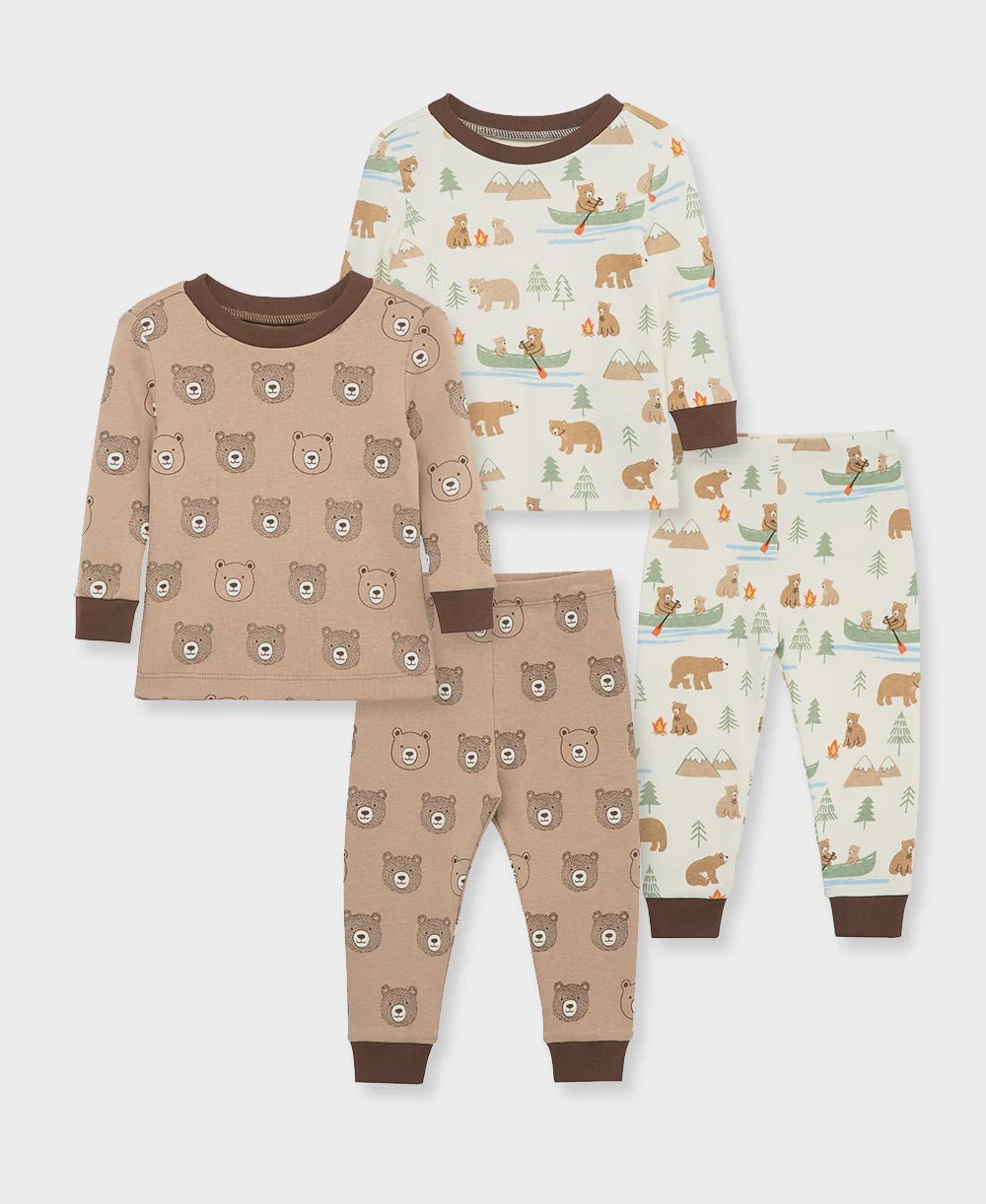 Bear 4Pc Pajama Set